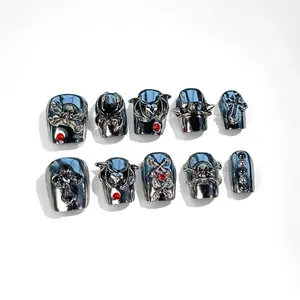 VOILEEDENAILS/MIE02-Press On Nails - Long or Short Nails Available in Various Colors and Styles