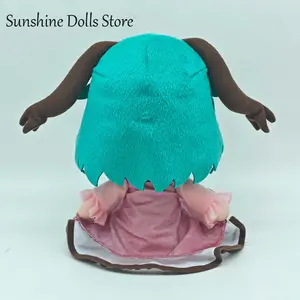 Anime Kasodani Kyouko Touhou Project FUMO Sitting Posture Figure Stuffed Plush Doll 20cm Dress Up Clothes Outfit Toys Gift