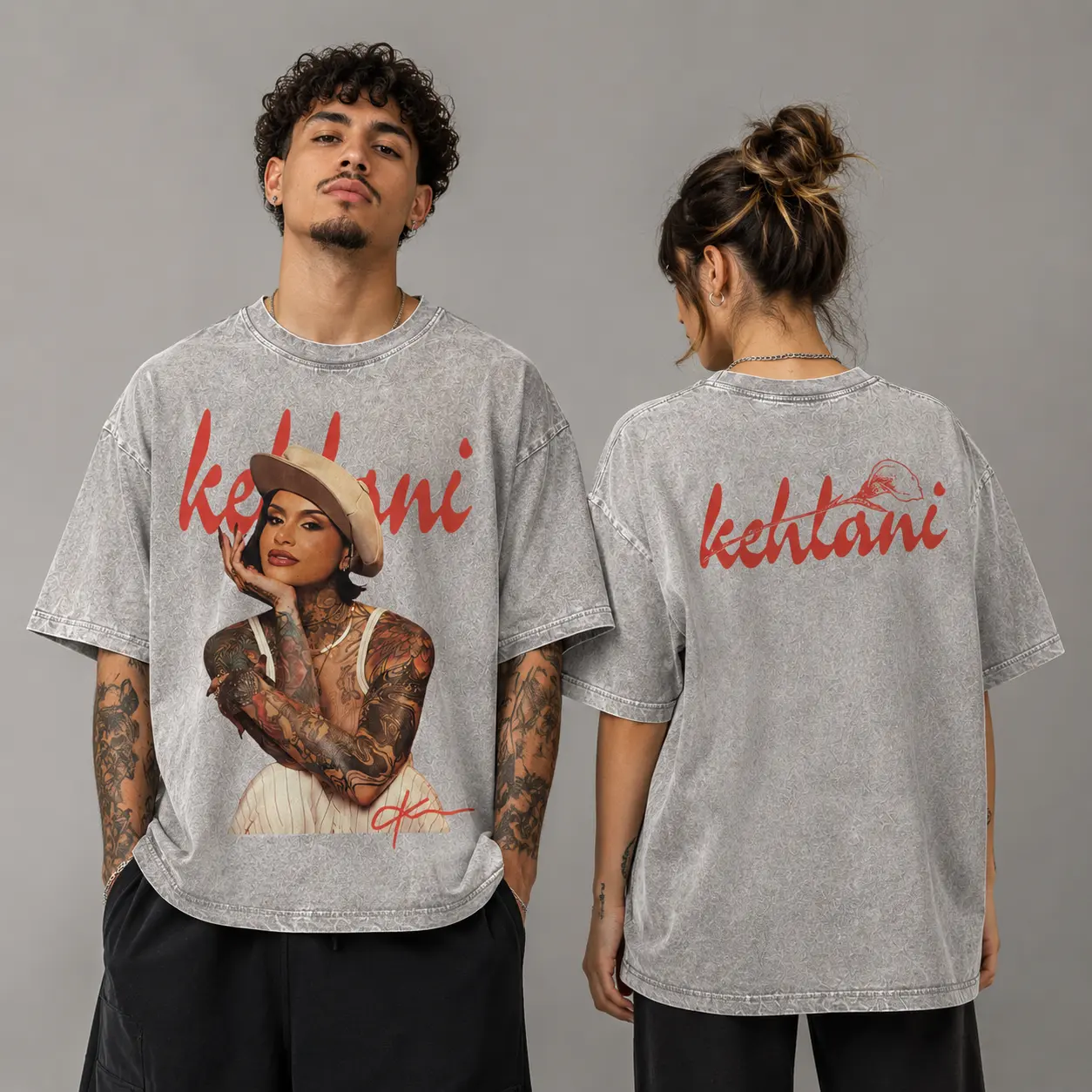 Vintage Kehlani T-Shirt, Kehlani World Tour Fan Shirt, Acid Wash Cotton Tee, Unisex Concert T-Shirt, R&B Music Fan Gift, Gift For Women and Man