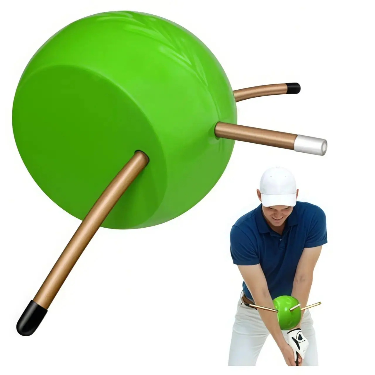 Golf swing trainer, posture correction aid equipment, improves hand movements. Suitable for both beginners and experienced players, Golf Training Aids, Golf Training Tool