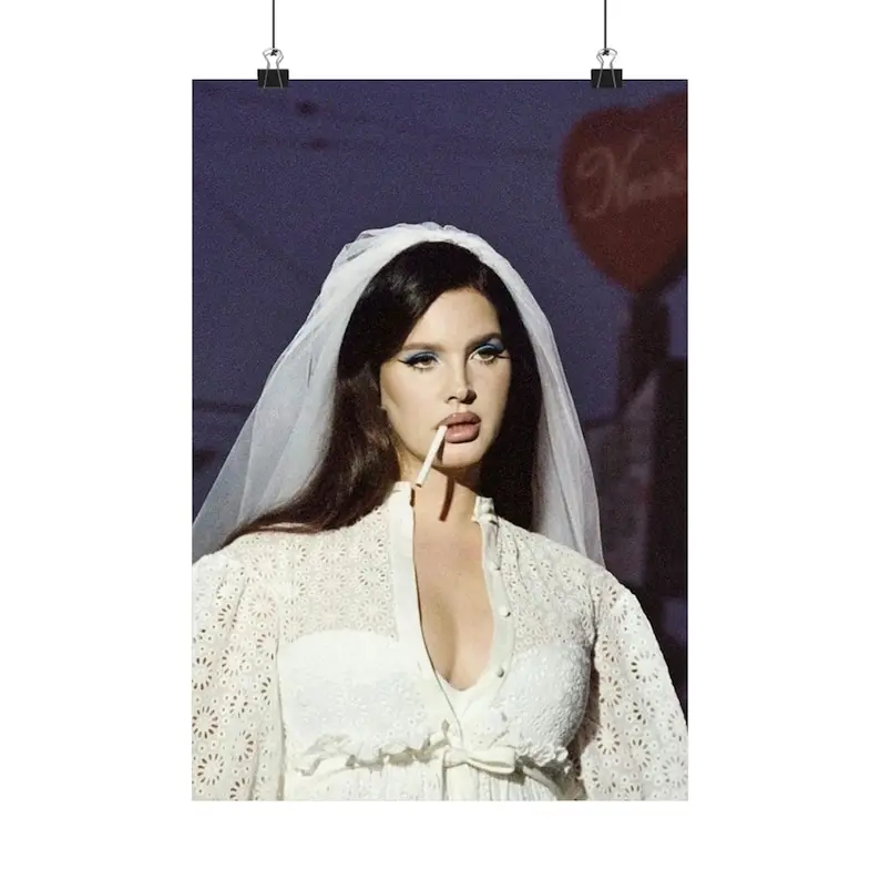 Wedding Dress Lipstick Poster