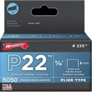 Arrow Fastener Co 225 .31 In. Staples 5000 Per Box