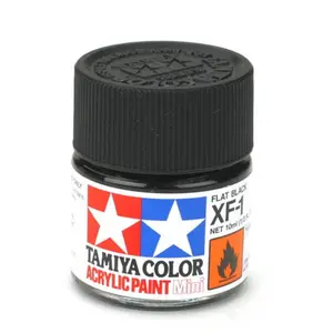 Tamiya Acrylic Mini Flat Paints (10mL) (Assorted Colors)