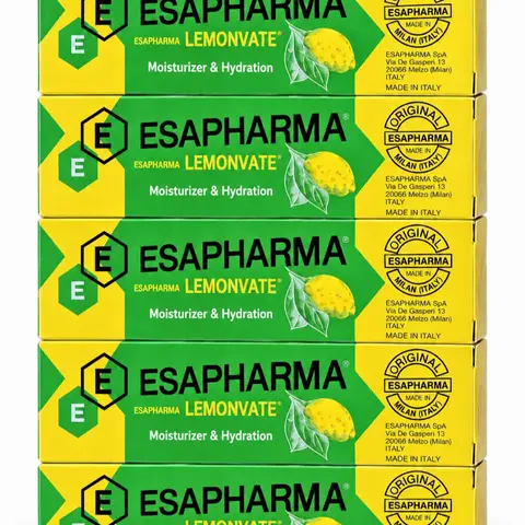 3 Pack Esapharma Lemonvate Cream for Face and Body 30g Tube Original Formula Made in Italy Elastic Skin Moisturize Breathable Skin Friendly
