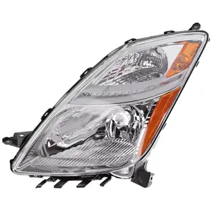 Headlight Driver Left For 2005-2009 Toyota Prius Base Halogen