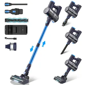 Cordless Vacuum Cleaner - 32kPa Strong Suction | HEPA Filter for Pet Hair | Multifunctional & Lightweight | 40min Runtime for Home, Car, Rugs, Hardwood Floors & Carpets