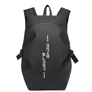 New Motorcycle Riding Backpack Helmet Bag Men's Motorcycle Bag Waterproof Large Capacity Backpack Women's Full Helmet Bag「Ultimate Riding & Commute Backpack: Reflective, Spacious, And Perfect For Safe Night Adventures」