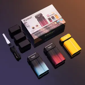 KEMEI Electric Razor for Men,Shavers,Foil Shaver,Mens Electric Razors for Shaving Face/Beard, Men's Electric Shavers,Cordless,USB-C Fast Rechargeable,Close Shave,Travel/Home/Barber,KEMEI T396