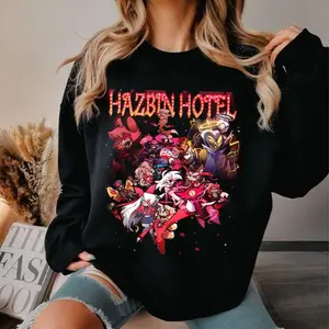 Hazbin Hotel Characters Shirt, Hazbin Hotel Cartoon Merch, Movie Shirt, Cartoon Tee, Full Color Selection, Pick Your Favorite