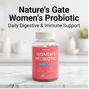Female probiotic soft candies (pineapple flavor, 60-piece package), with a chewy texture and no medicinal taste; support vaginal flora balance and promote digestive health