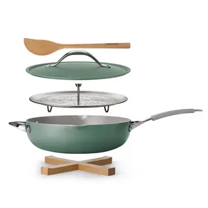 All in One Plus Pan, 5 Quart Ceramic Non Stick