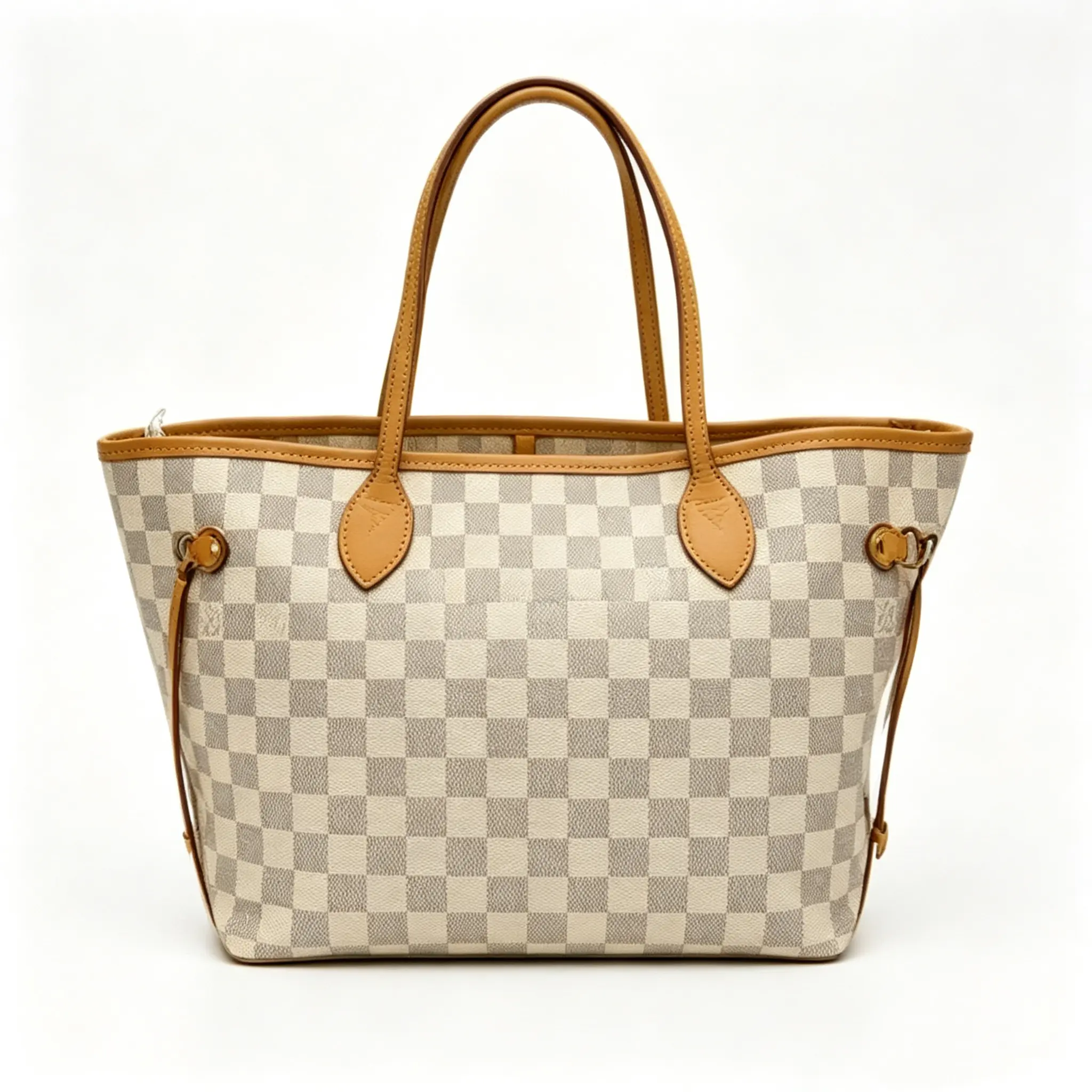 Pre-owned Louis Vuitton . Tote Bags Neverfull MM Damier Azur Tote Bag