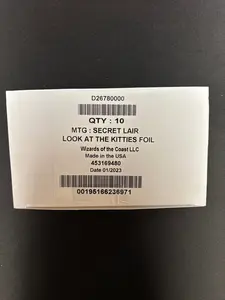 Magic: The Gathering - Look at the Kitties Traditional Foil Edition Secret Lair Drop