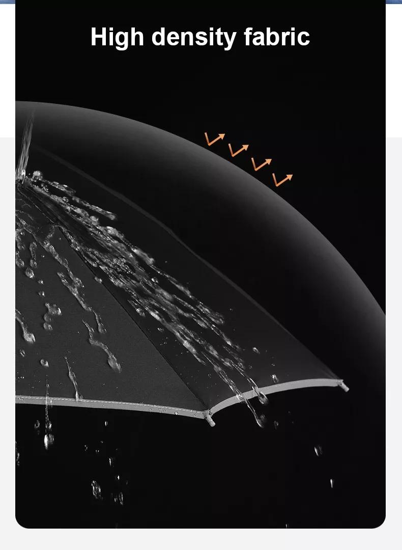 LED Umbrella Male Fully Automatic Reverse Umbrella Female Dual Purpose Folding Automatic Umbrella Large Size
