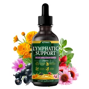 11-in-1 Lymphatic Support Liquid Drops for Men & Women | Herbal Blend with Echinacea Purpurea Root, European Elderberry, Plantain Leaf, Blue Vervain, Yarrow Flower & Thyme Leaf | 2 FL OZ | DealsForYouDays