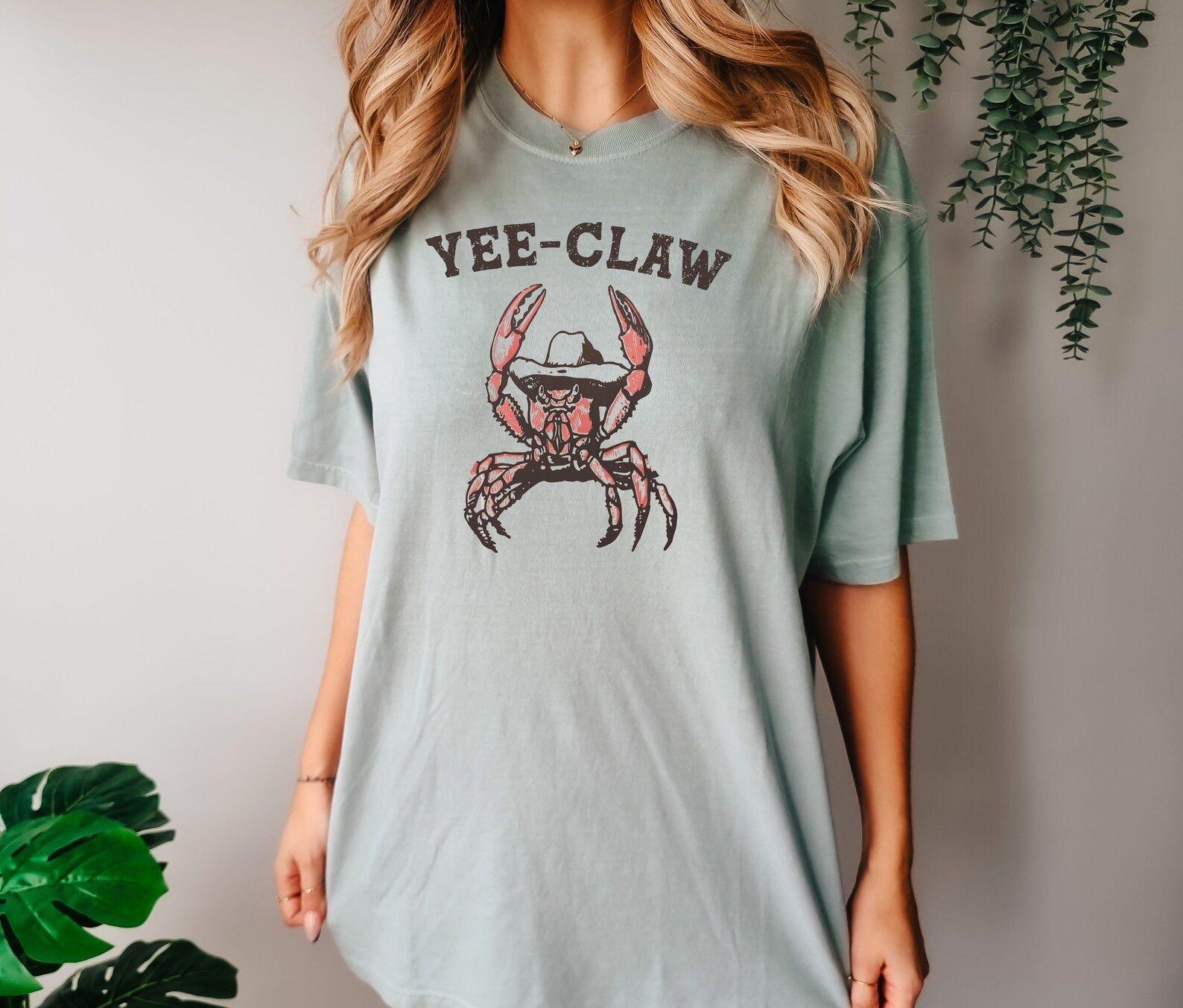 Comfort Colors Yee Claw Yee Haw Crab &hellip;