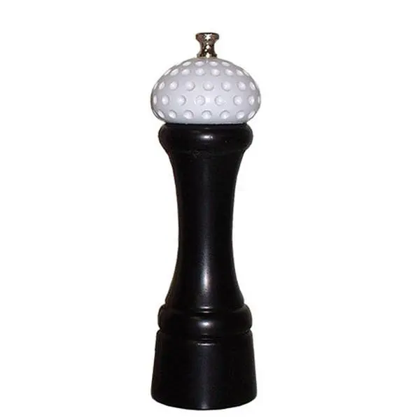 Chef Specialties 08512 8-in Black Wood Salt Mill, Kitchen Utensil for Seasoning Preparation, Utensils