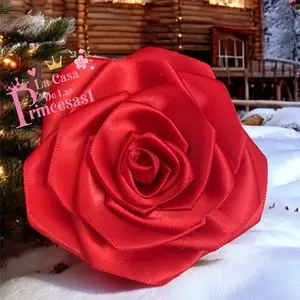 ROSAS ETERNAS - RIBBON ROSES Decorative Flower Arrangement