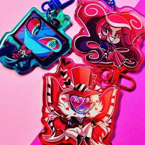 Hazbin Hotel: The Vees Acrylic Keychains