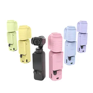 Silicone Protective Case for Osmo Pocket 3, Lens Cover, Gimbal Protective Accessories, All-round Protective Camera, Essential Accessory for Action Camera Enthusiasts, Smartphone