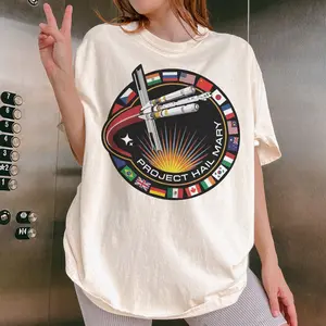 Project Hail Mary Ringer Tee 2026, Ryan Gosling Wear Ringer T-shirt