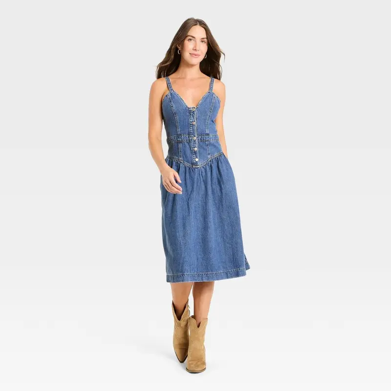 Universal thread velvet dress - TikTok Shop