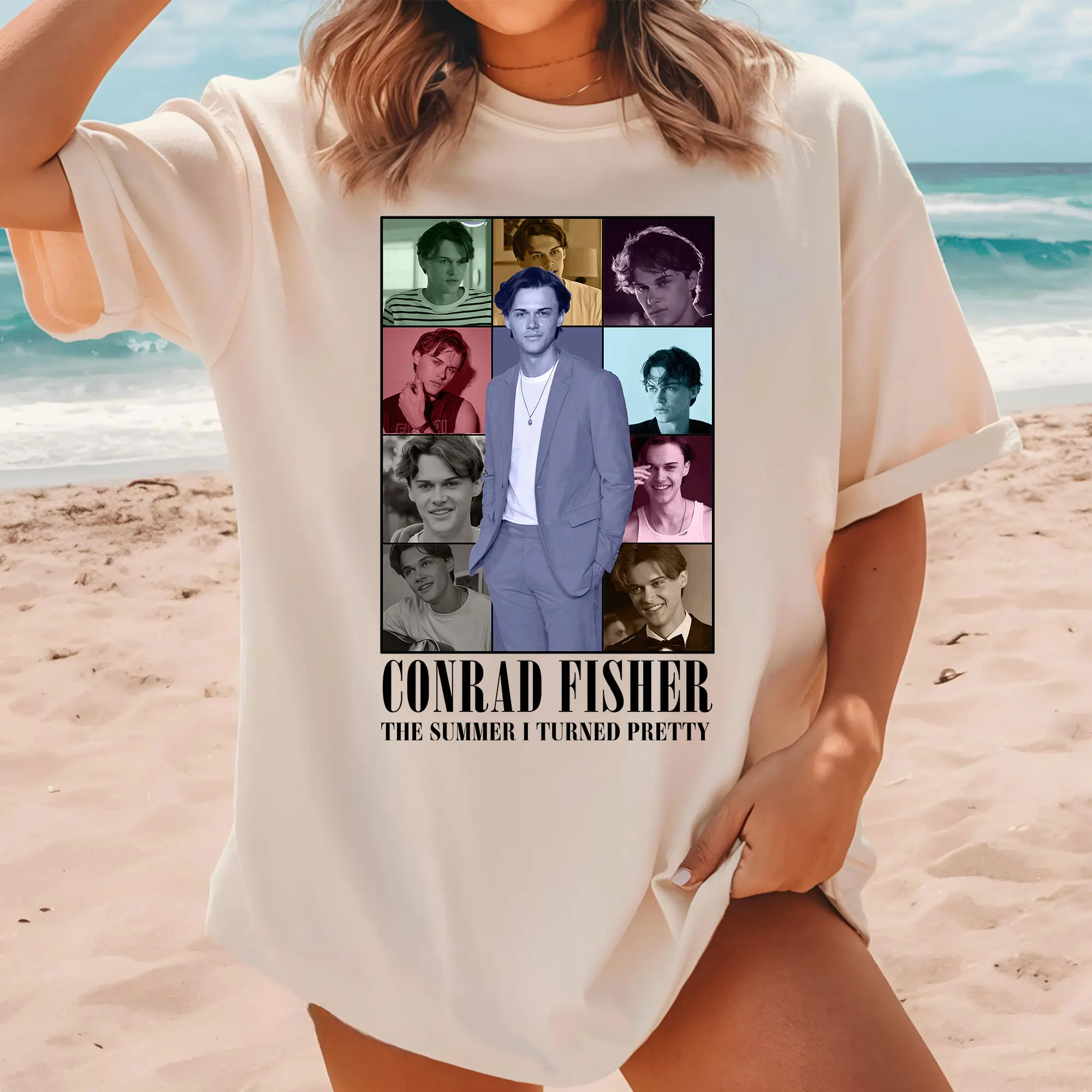 Vintage Team Conrad TSITP Shirt, Team Conrad Fisher The Summer I Turned Pretty Shirt, Retro Summer Couple Romance Shirt