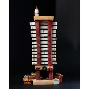 Santa Countdown Chimney | DIY Christmas Advent Calendar | Paint Your Own Santa