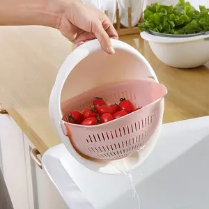 Fruit and Vegetable cleaning drain basket