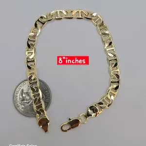 bracelet NEW  gold-plated  style not stamp gold-plated fashion design 8"inches