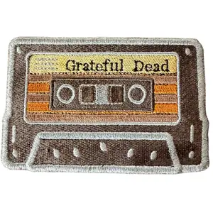cassette patch collection- grateful dead
