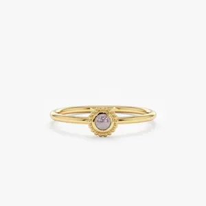 Labradorite Art Deco Ring, Winnie