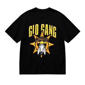 Men's Vintage Graphic T-Shirt - Black Crewneck Streetwear Tee with Bold, Soft Breathable Fabric for Everyday Casual Outfits - Ideal Gift for Urban Fashion Enthusiasts, Spring Outfit, Edgy Design, Comf