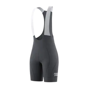 Unisex Padded Cycling Bib Shorts BS1606 -Grey