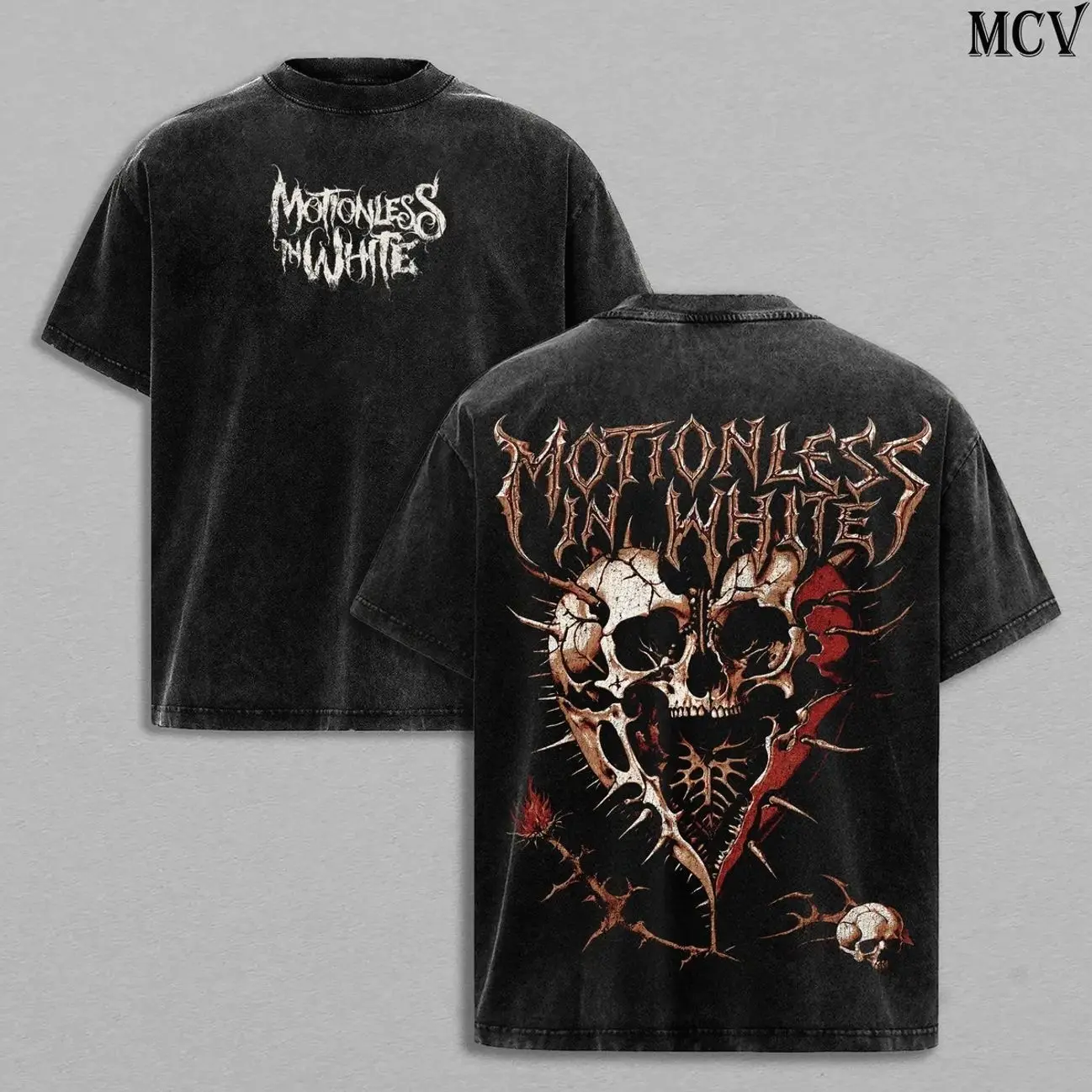 Vintage Motionless In White Synthetic Love Tee – Motionless In White Vintage Washed T-Shirt, Hoodie & Sweatshirt | Metalcore | Gothic Metal | Modern Horror-Inspired Rock Music Graphic Tee | Heavy Cotton Unisex Oversized Streetwear Top K3O