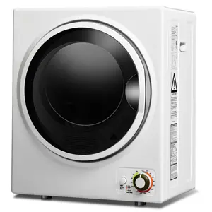 Costway 1.5 Cu .ft Clothes Dryer with Stainless Steel Tub Costway 1.5 Cu .ft Clothes Dryer with Stainless Steel Tub