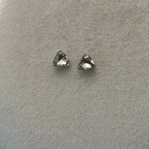 Triangle earrings Metal Coating