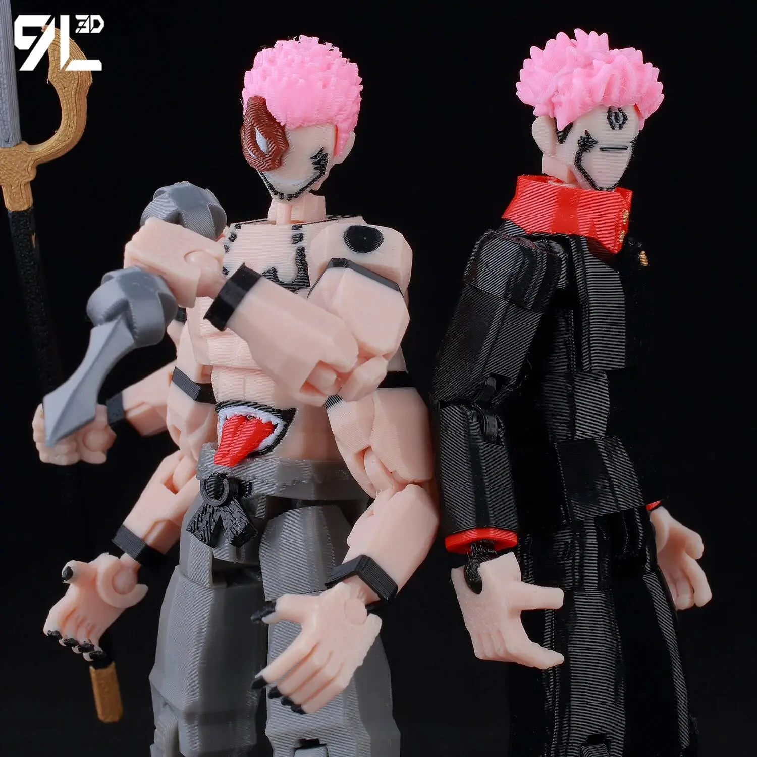 9L3D T13 Jujutsu Kaisen Itadori Figure LUCKY13 Training Ver. JJK