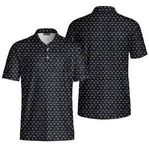 Stick Figure S-e-x Ed Polo Shirt - Funny Golf Polo for Men, Father's Day Gift, Breathable Athletic Menswear