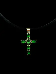 “Michelangelo” cross choker