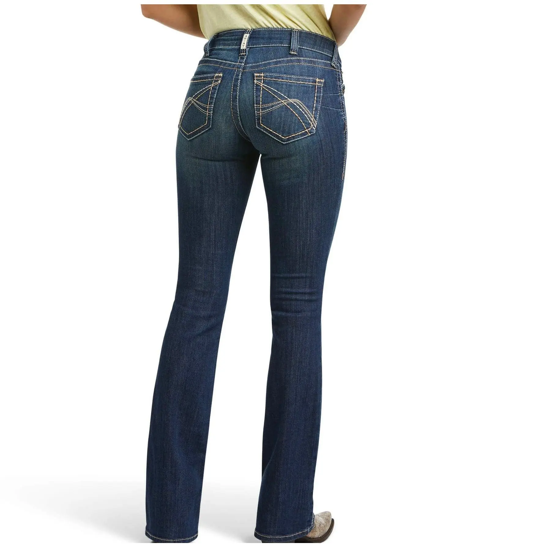 Ariat Women's REAL Corinne Mid Rise Bootcut Jean 10039610