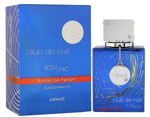 Armaf Club De Nuit Iconic Extrait de Parfum Spray for Men , 70 ml Citrus Woody Amber Cologne Perfume
