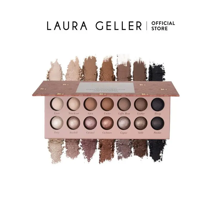 Delectables 14 Multi-Finish Baked Eyeshadows Timeless Tones