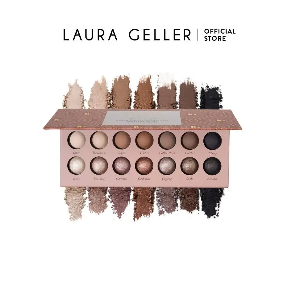 Delectables 14 Multi-Finish Baked Eyeshadows Timeless Tones