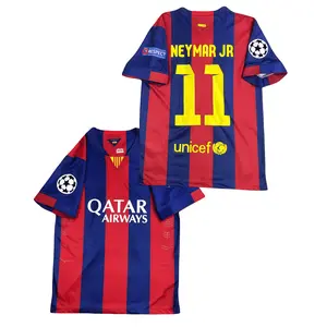2014 2015 Home No. 11 Neymar Short Sleeve Soccer Jersey