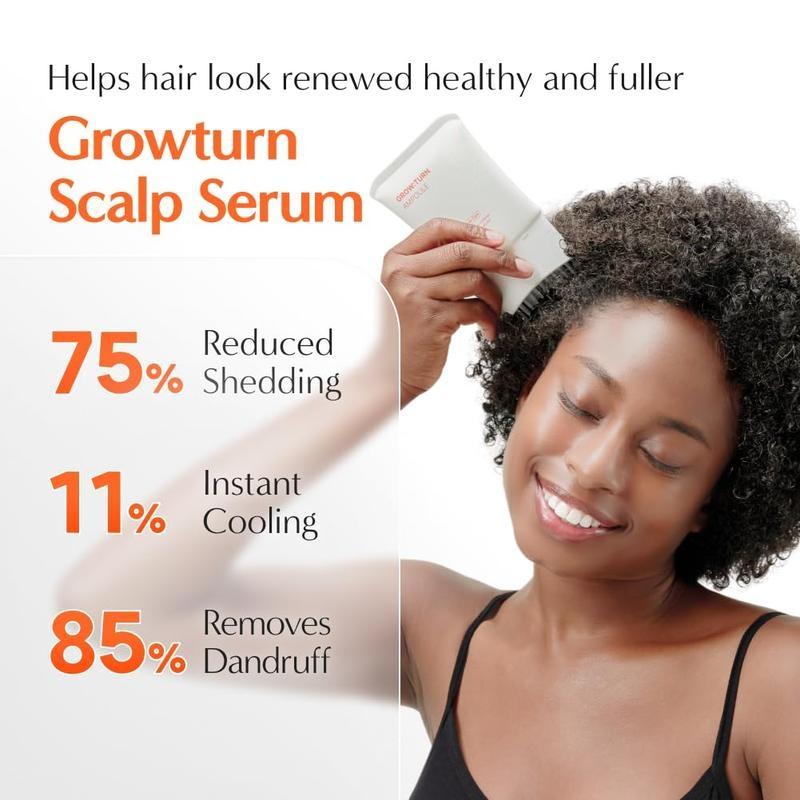 Growturn Hair Growth Serum with Built in Brush for Hair Growth & Thickening