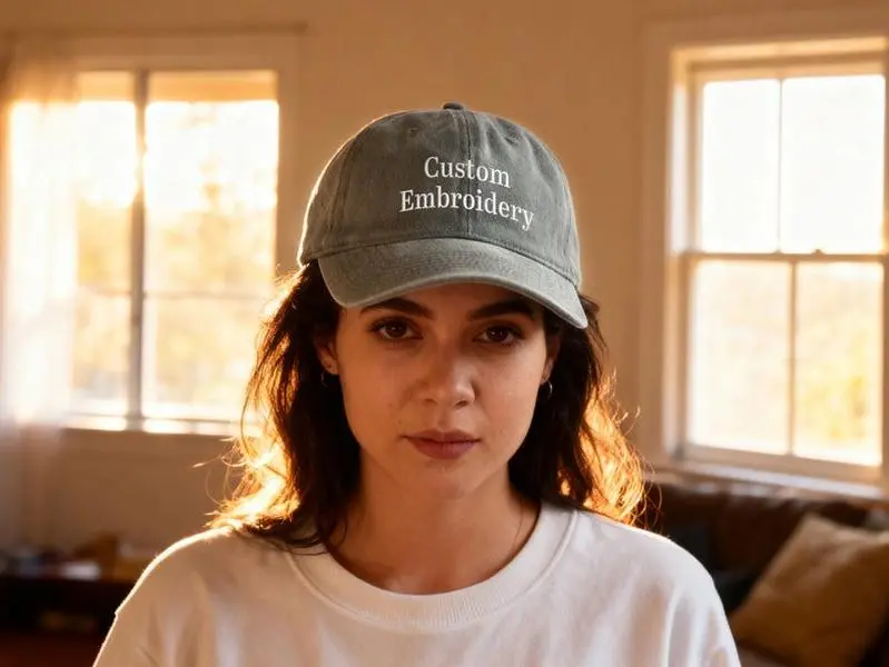 Custom Embroidered Dad Hat | Personalized Baseball Cap | Unique Gift For Him & Her