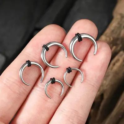 12 Gauge Stretch Septum TikTok Shop1