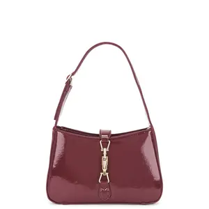 8 Other Reasons Justine Shoulder Bag in Burgundy