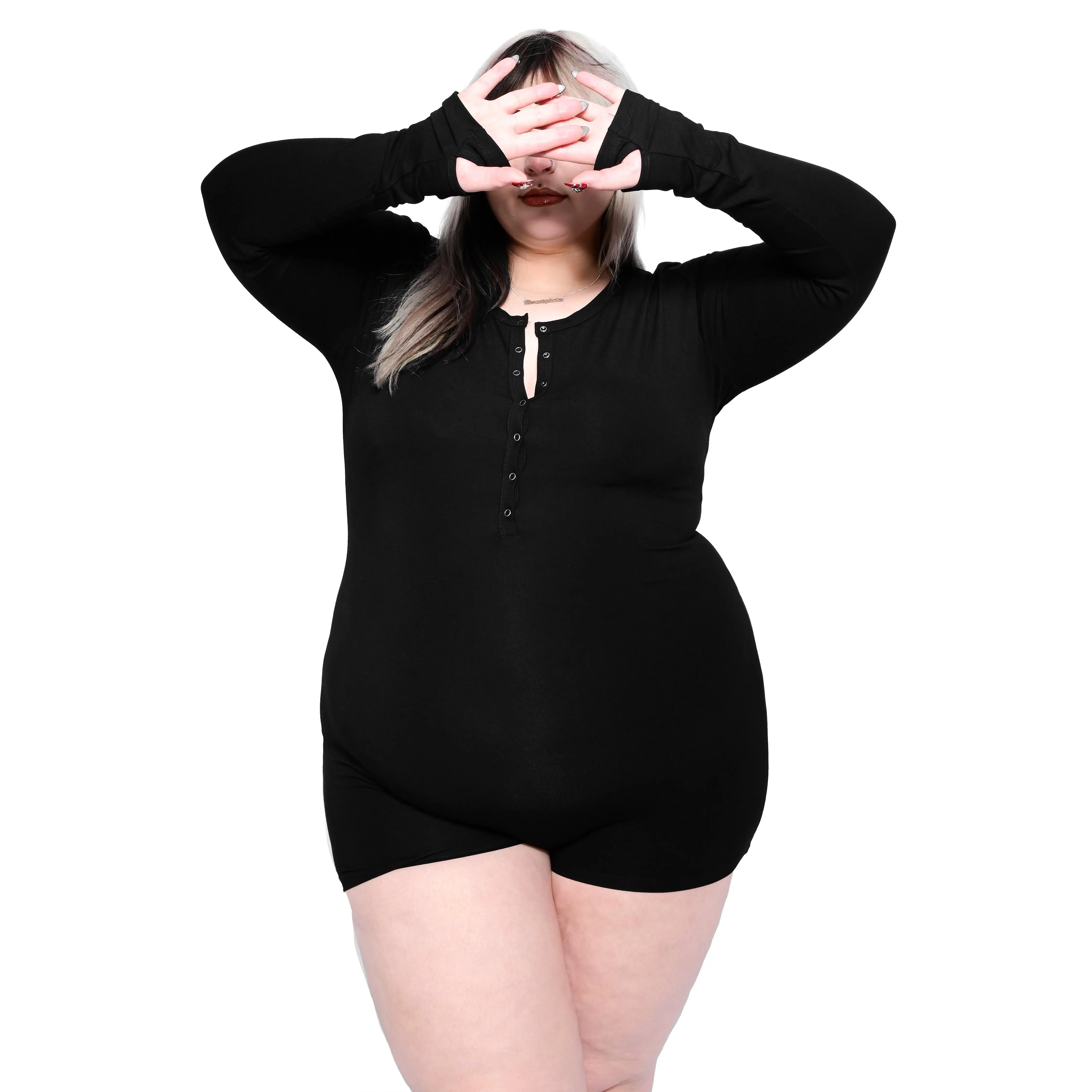 Henley Bodysuit Henley Bodysuit